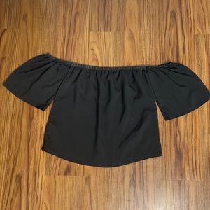 Black blouse from a boutique size S